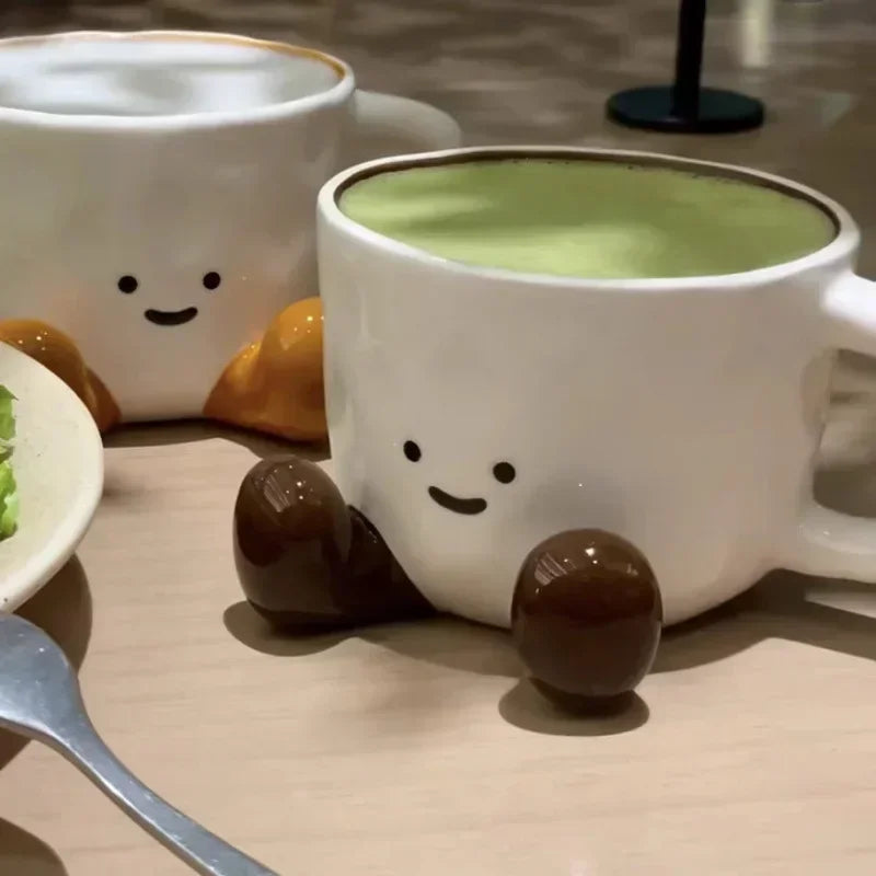 Coppia di cartoni animati Tazza in ceramica