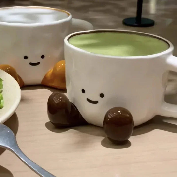Coppia di cartoni animati Tazza in ceramica