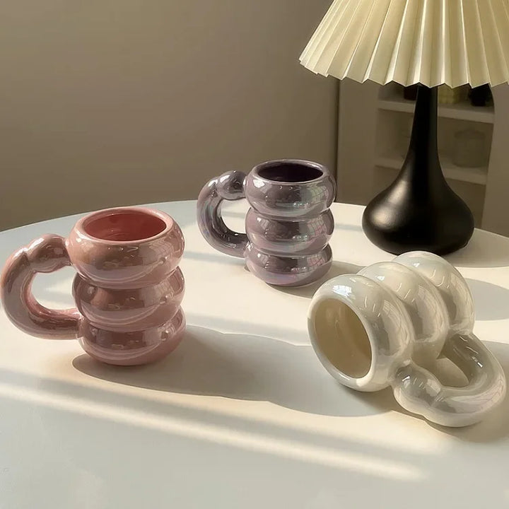Tazza paffuta in ceramica da 420 ml