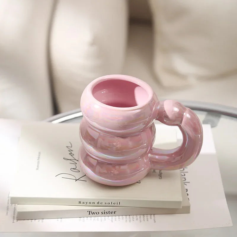 Tazza paffuta in ceramica da 420 ml