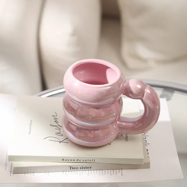 Tazza paffuta in ceramica da 420 ml
