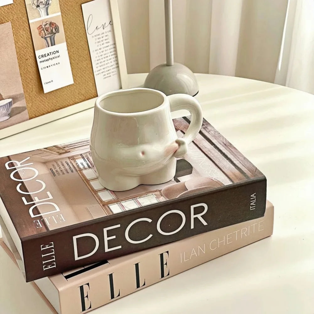 Divertente tazza a forma di pancia