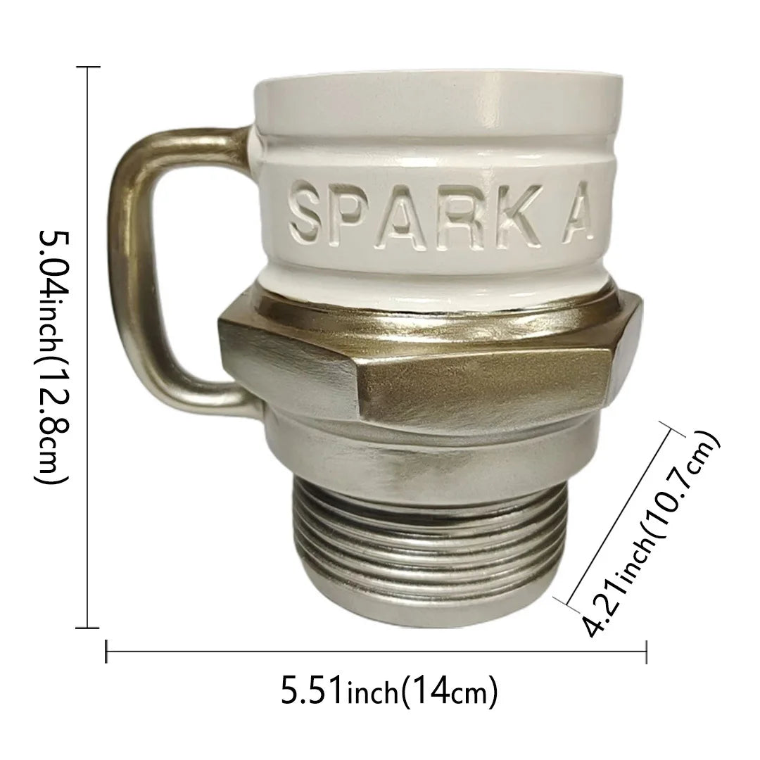 Spark Plug Mug