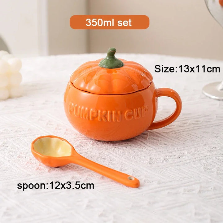 Tazza di zucca in ceramica