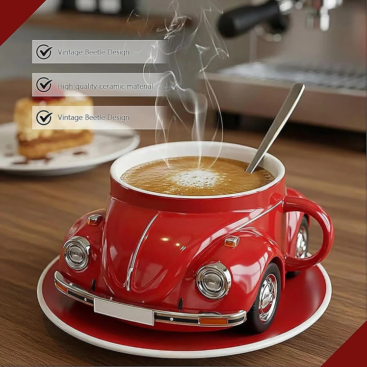 Tazza da caffè a forma di Scarabeo