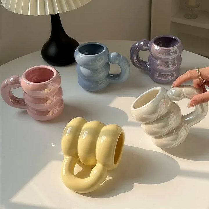 Tazza paffuta in ceramica da 420 ml