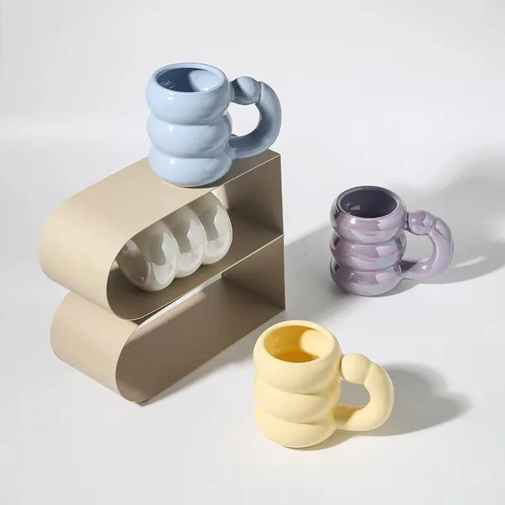 Tazza paffuta in ceramica da 420 ml