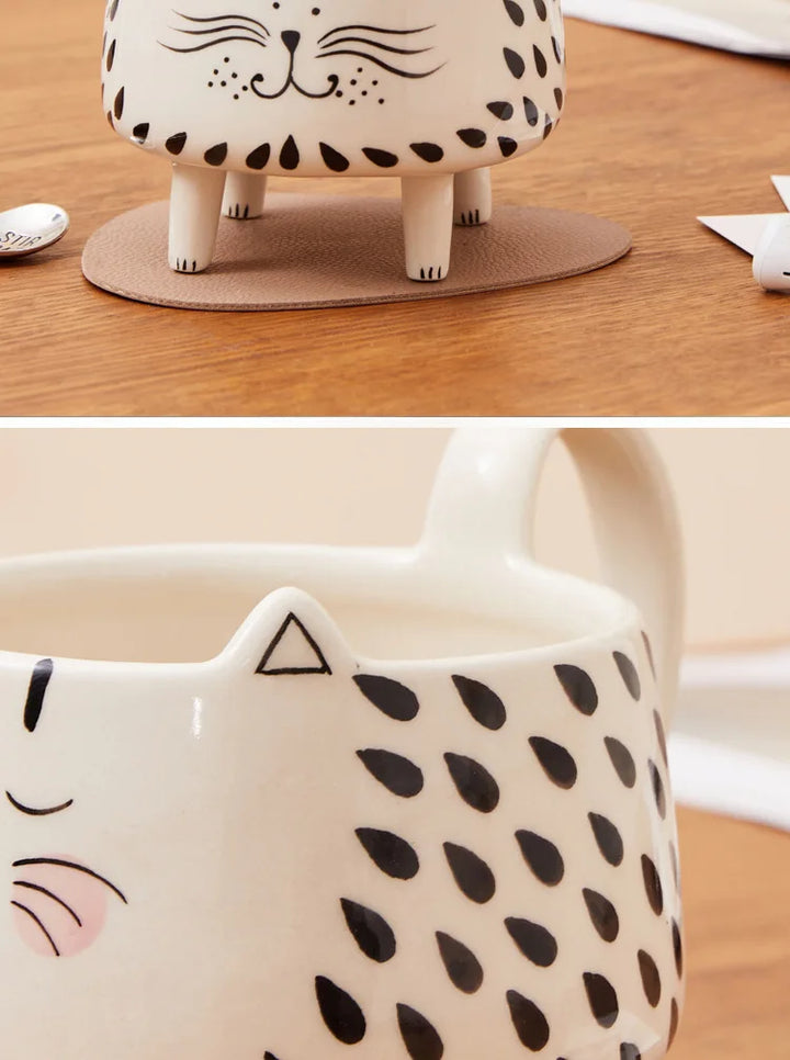 Tazza Gatti con 4 zampe tazza da caffè carina