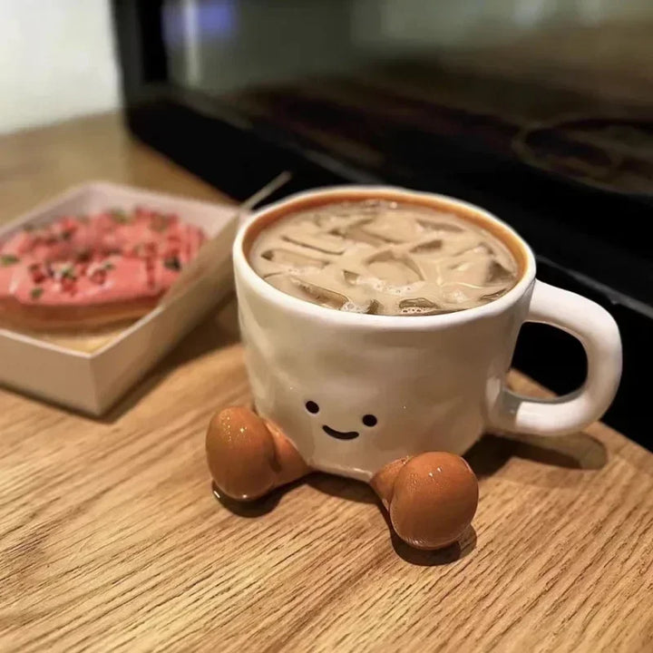 Coppia di cartoni animati Tazza in ceramica