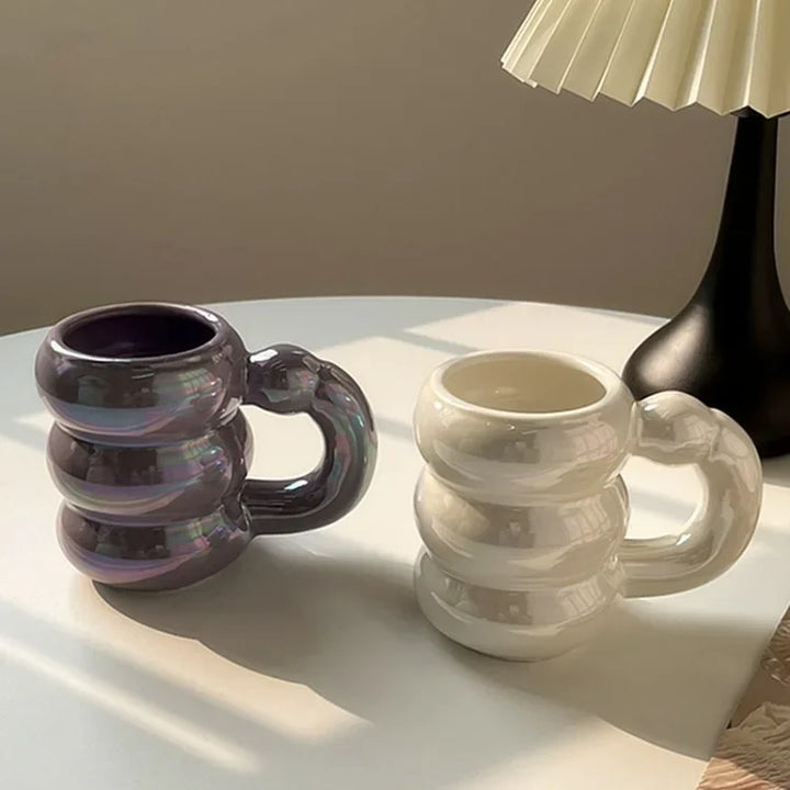 Tazza paffuta in ceramica da 420 ml