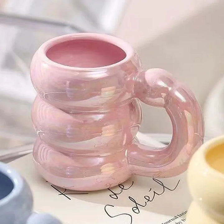 Tazza paffuta in ceramica da 420 ml