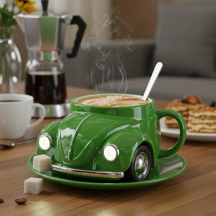 Tazza da caffè a forma di Scarabeo