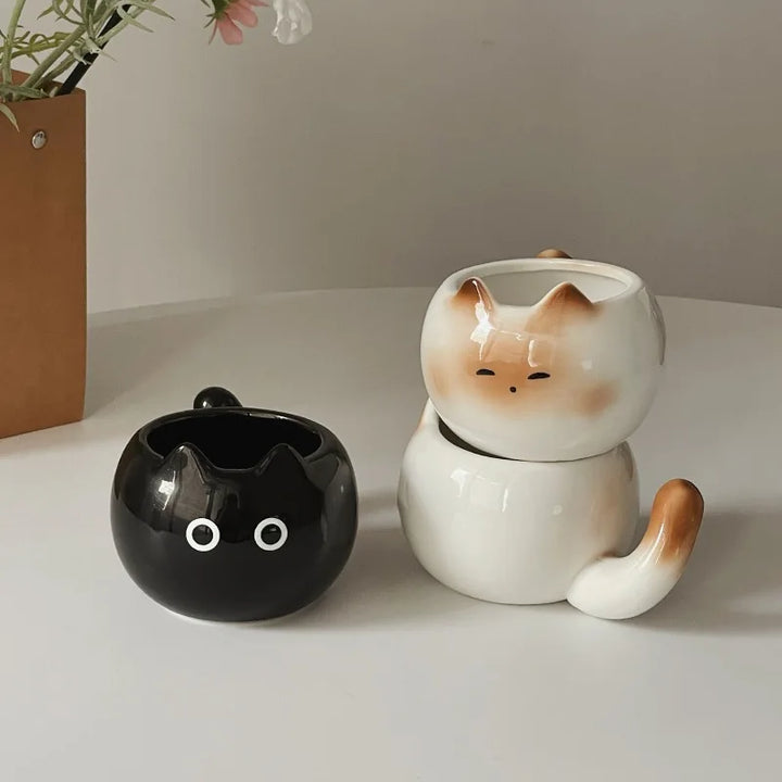 Tazza in ceramica Simpatico Gatto