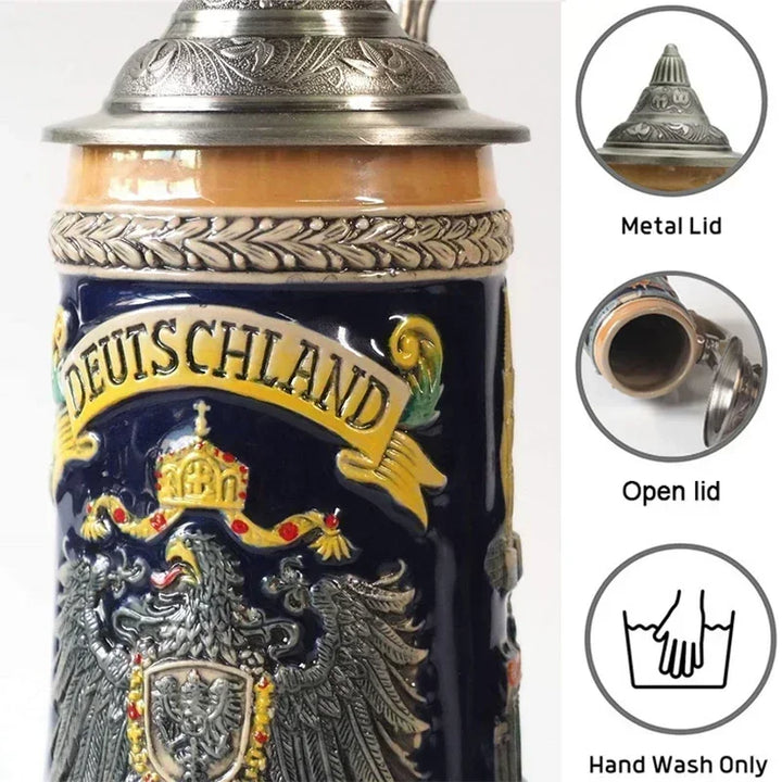 Boccali da birra da 600 ml Grande capacità Germania