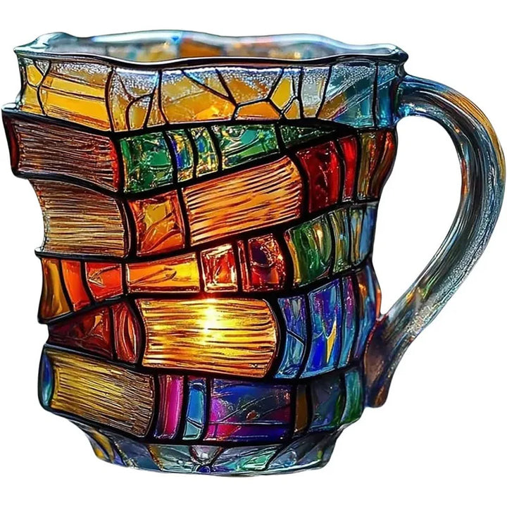 Tazza per libri dipinta da 11 once