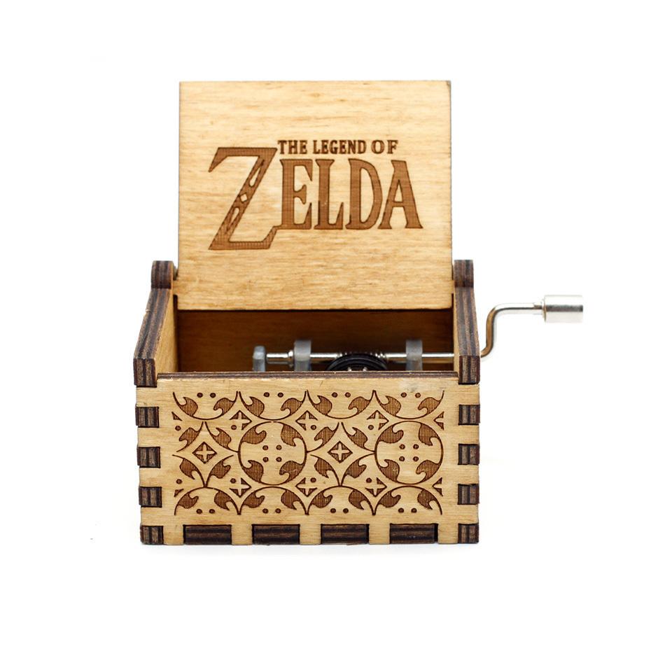 Carillon in legno fatto a mano Jack Sparrow dai pirati dei Caraibi suona melodia Davy Jones Sailor Moon carillon regalo - Gufetto Brand 