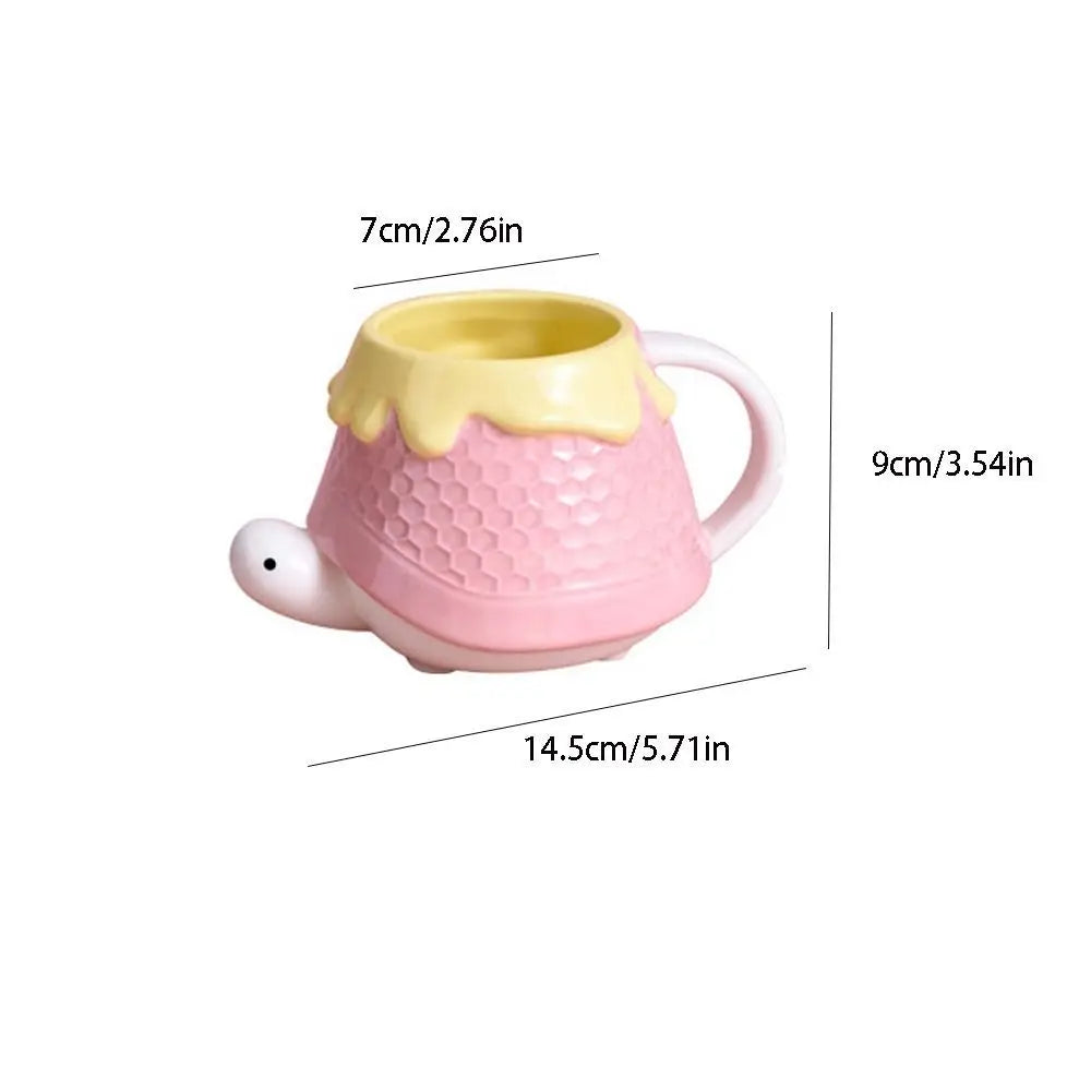 Tazza in ceramica Tartaruga Miele