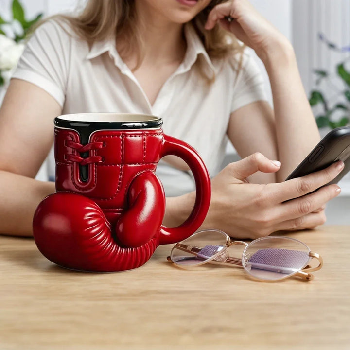 Guanto da boxe tazza