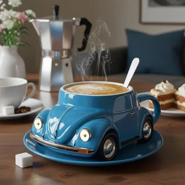 Tazza da caffè a forma di Scarabeo