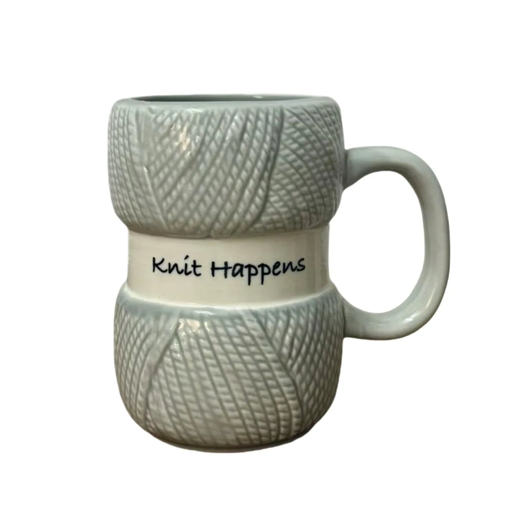 Tazza regalo con motivo creativo lavorato a maglia da 425 ml