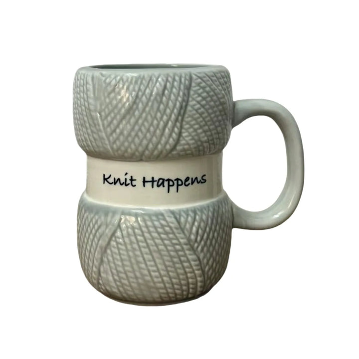 Tazza regalo con motivo creativo lavorato a maglia da 425 ml
