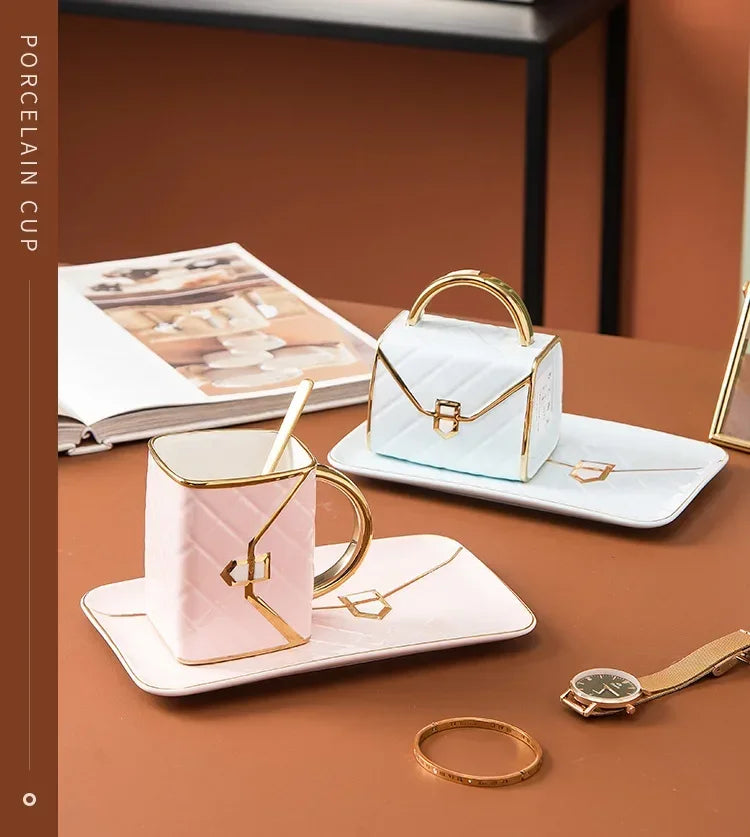 Tazza a forma di borsa Luruxy