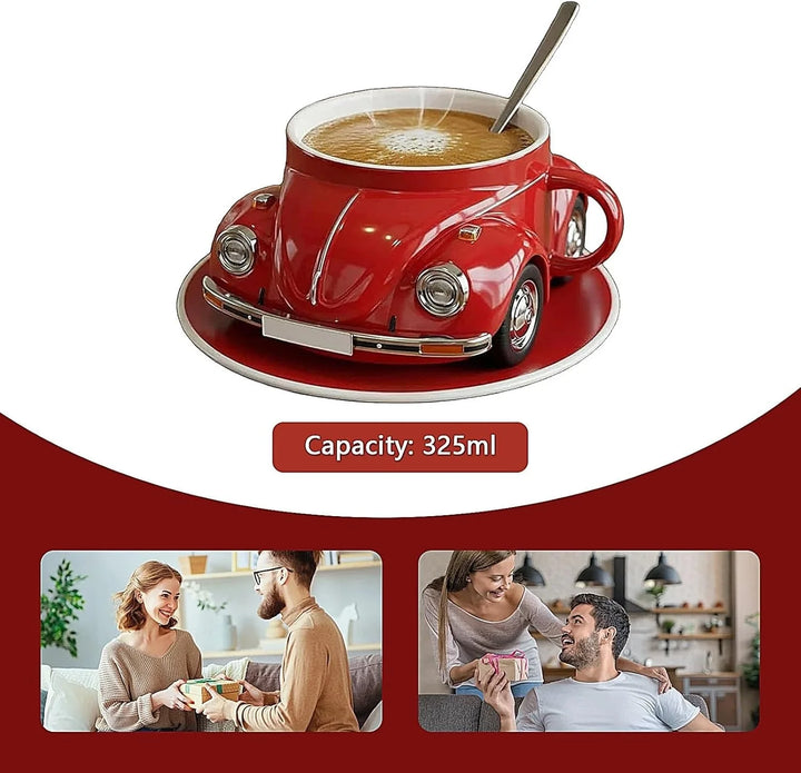 Tazza da caffè a forma di Scarabeo