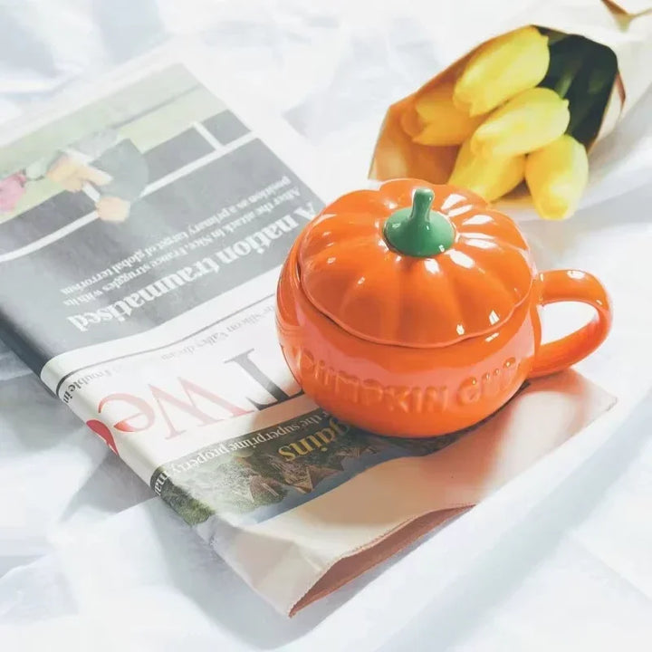 Tazza di zucca in ceramica