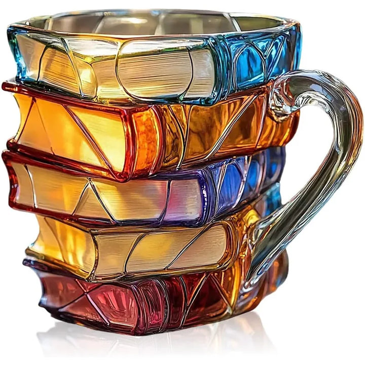Tazza per libri dipinta da 11 once