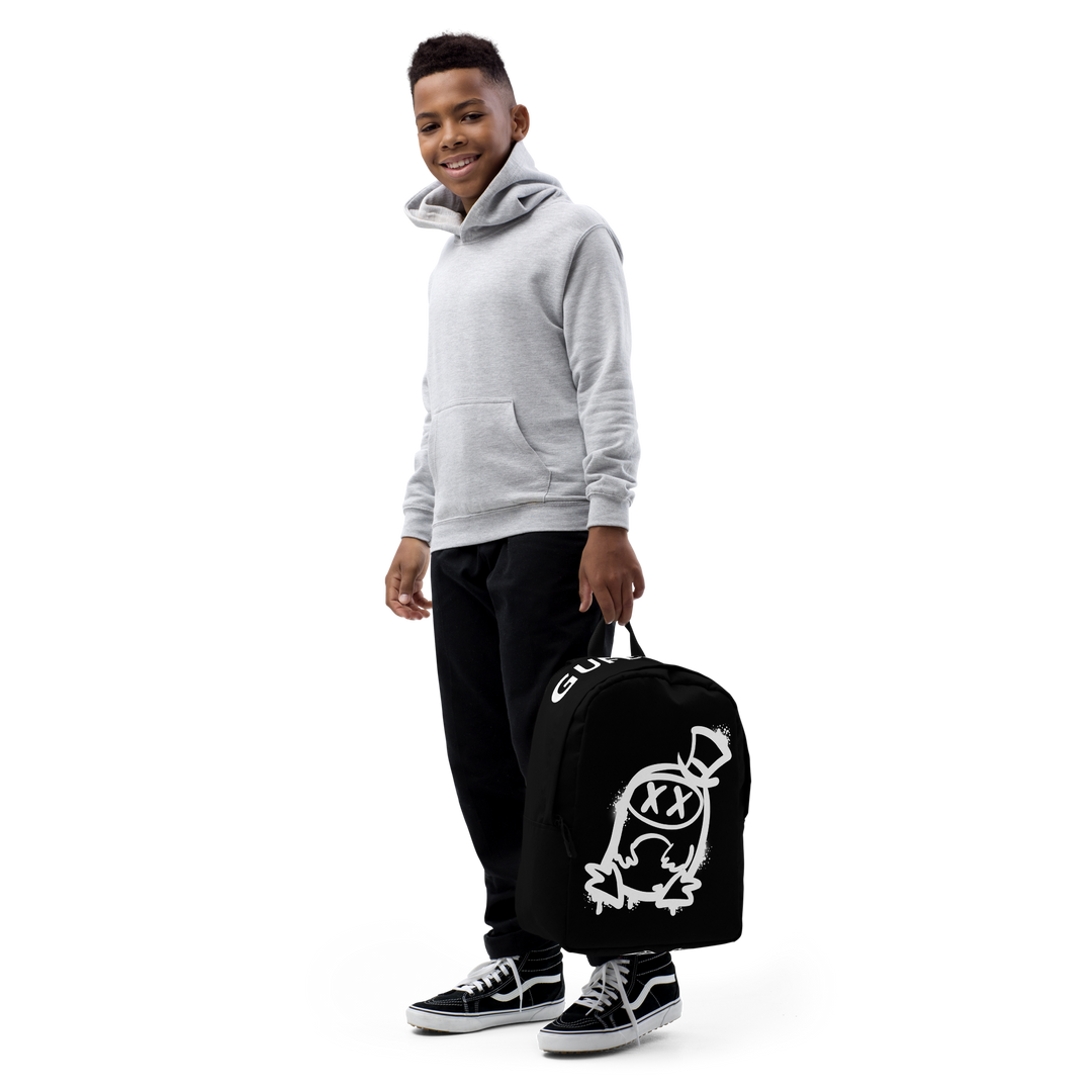 Zaino minimal GUFETTO 2 BIANCO OCCHI BIANCHI - Gufetto Brand 