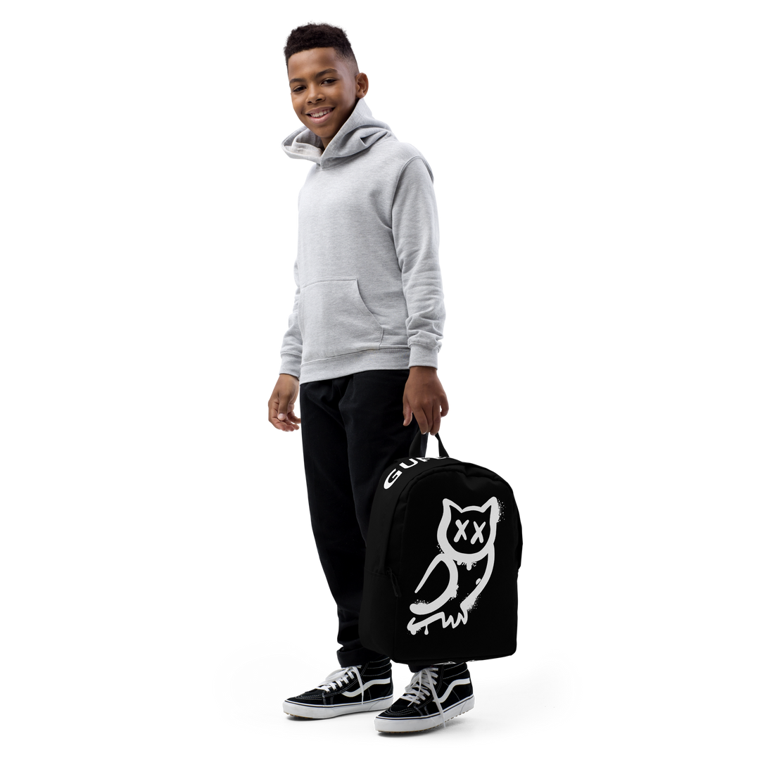 Zaino minimal GUFETTO BIANCO OCCHI BIANCHI - Gufetto Brand 