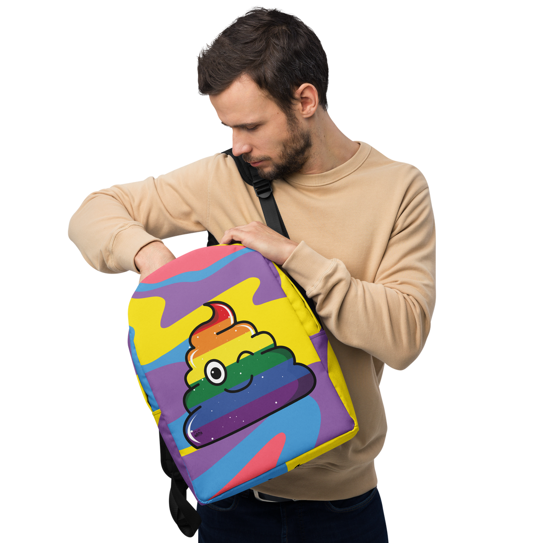 Zaino minimal CACCHINA COLOR - Gufetto Brand 