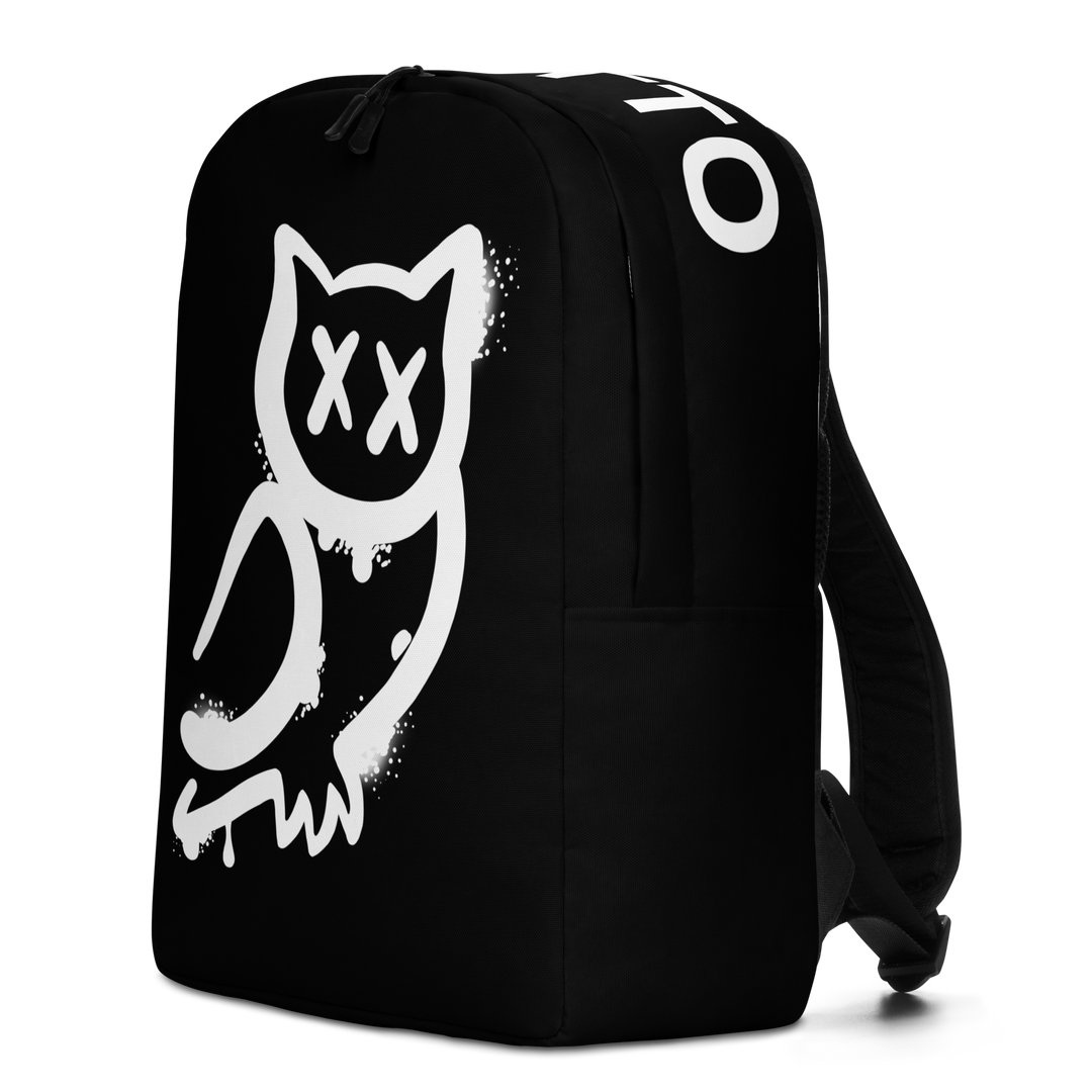 Zaino minimal GUFETTO BIANCO OCCHI BIANCHI - Gufetto Brand 