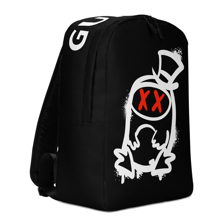 Zaino minimal GUFETTO 2 BIANCO OCCHI ROSSI - Gufetto Brand 