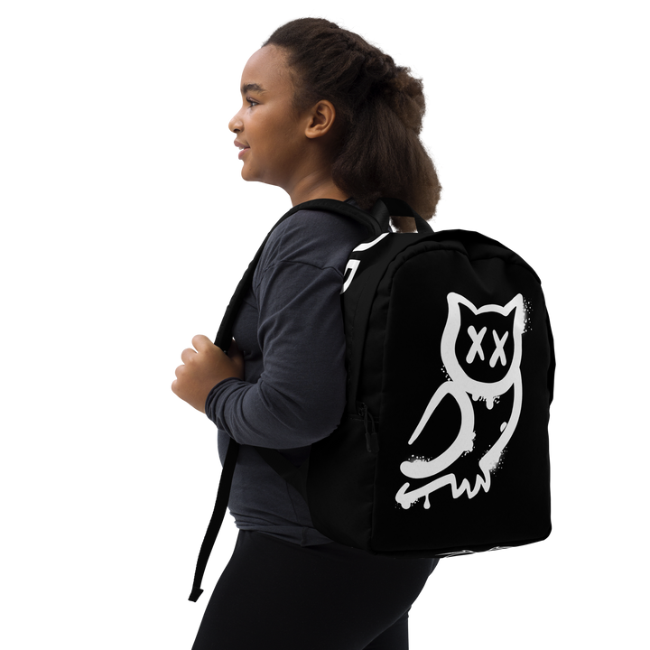 Zaino minimal GUFETTO BIANCO OCCHI BIANCHI - Gufetto Brand 