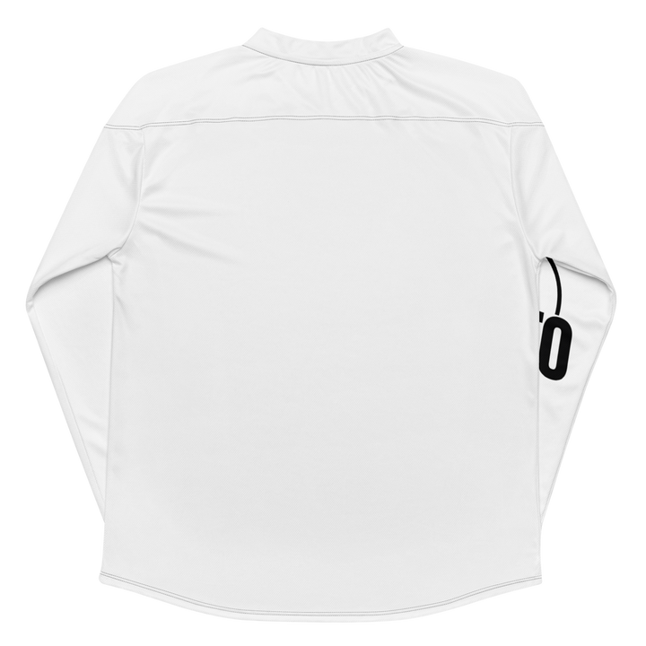 Maglia riciclata fan dell'hockey GUFETTO 1 NERO OCCHI GIALLI - Gufetto Brand 