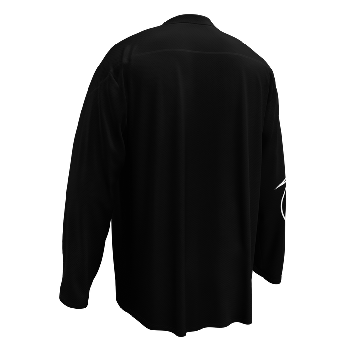 Maglia riciclata fan dell'hockey GUFETTO 1 BIANCO OCCHI GIALLI - Gufetto Brand 