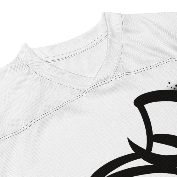 Maglia riciclata fan dell'hockey GUFETTO 2 NERO OCCHI NERI - Gufetto Brand 