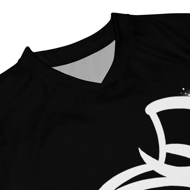 Maglia riciclata fan dell'hockey GUFETTO 2 BIANCO OCCHI BIANCHI - Gufetto Brand 