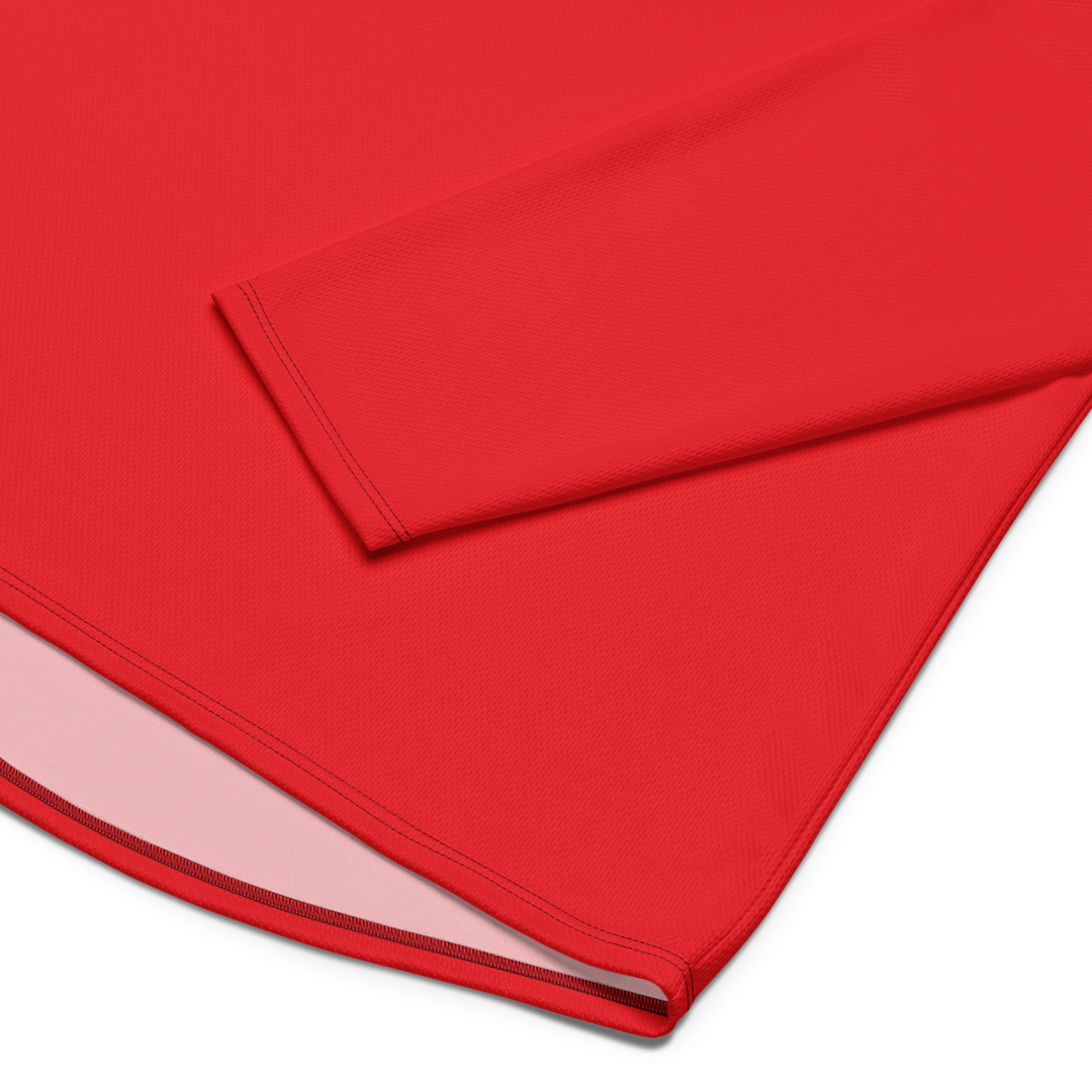 Recycled hockey fan jersey RED OCCHI NERI - Gufetto Brand 