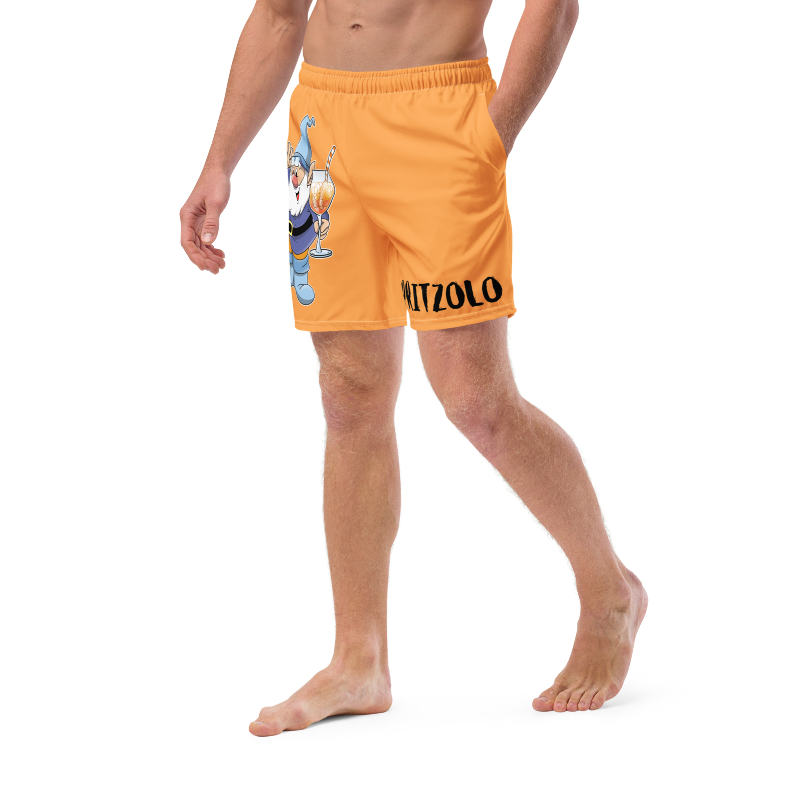 Costume da bagno da uomo Arancione SPRITZOLO - Gufetto Brand 