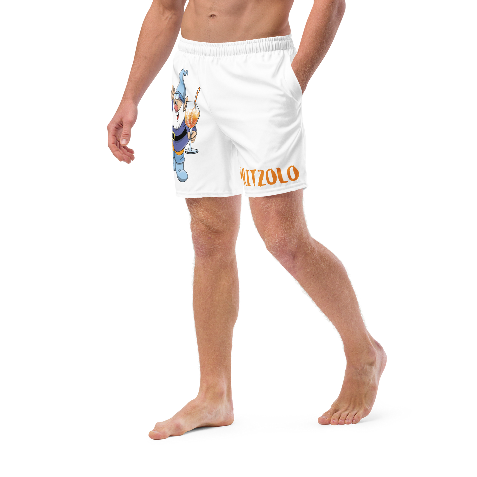 Costume da bagno da uomo Bianco SPRITZOLO - Gufetto Brand 