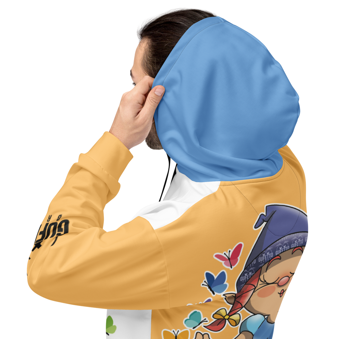 Felpa con cappuccio Uomo/Donna KARMALA - Gufetto Brand 