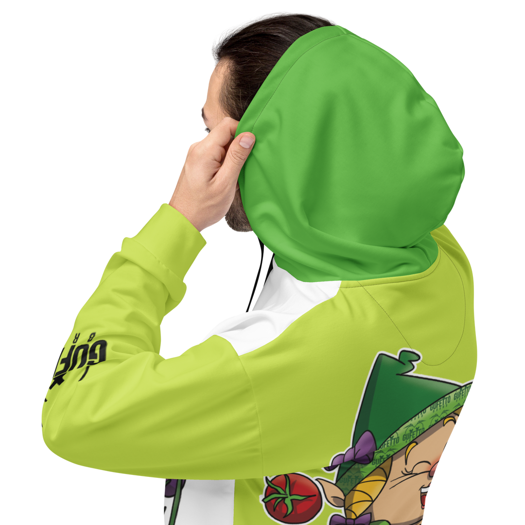 Felpa con cappuccio Uomo/Donna VEGANOLA - Gufetto Brand 