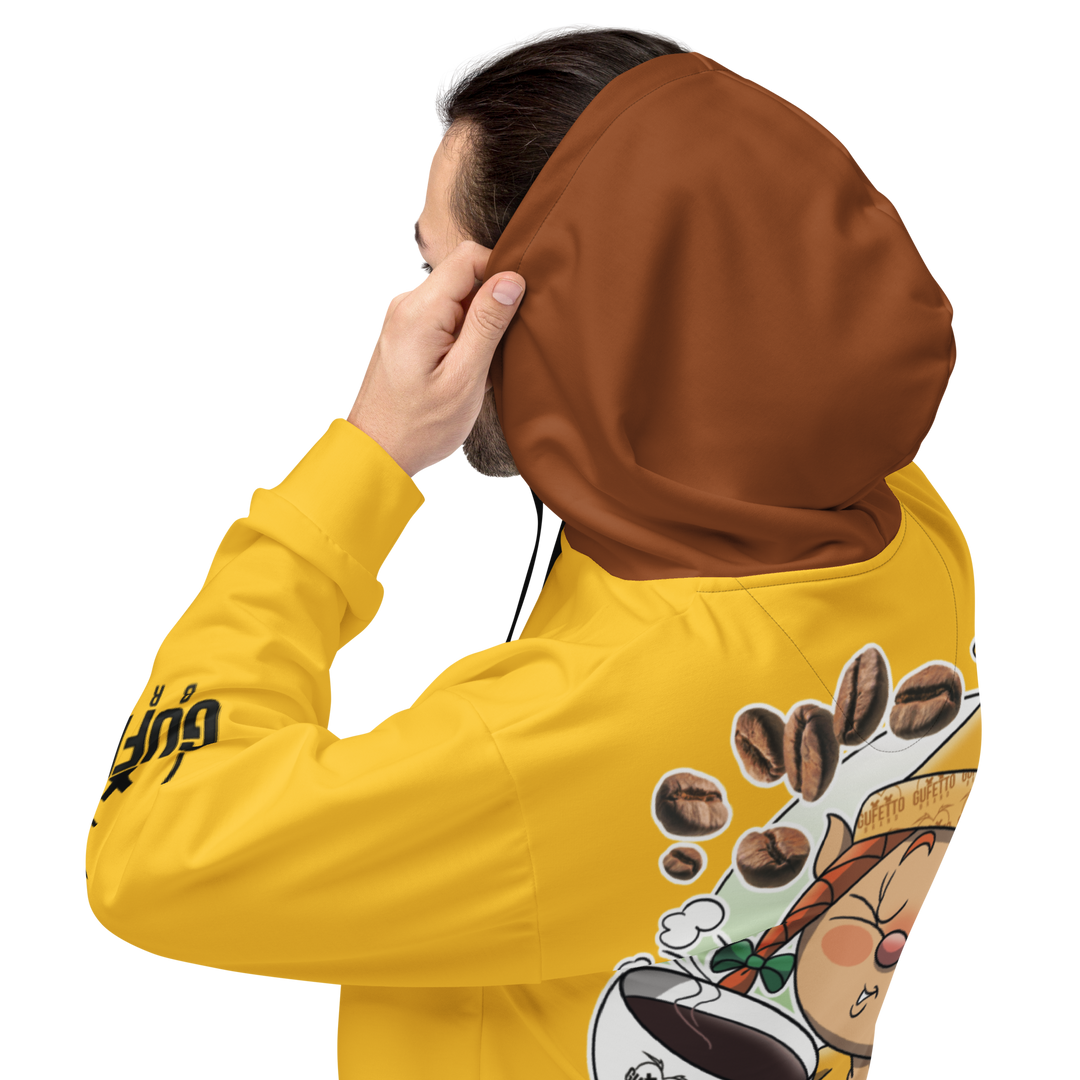Felpa con cappuccio Uomo/Donna CAFFEOLA - Gufetto Brand 