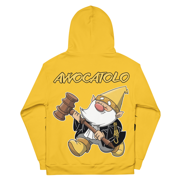 Felpa con cappuccio AVVOCATOLO - Gufetto Brand 