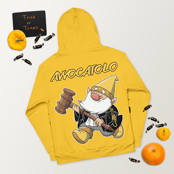 Felpa con cappuccio AVVOCATOLO - Gufetto Brand 