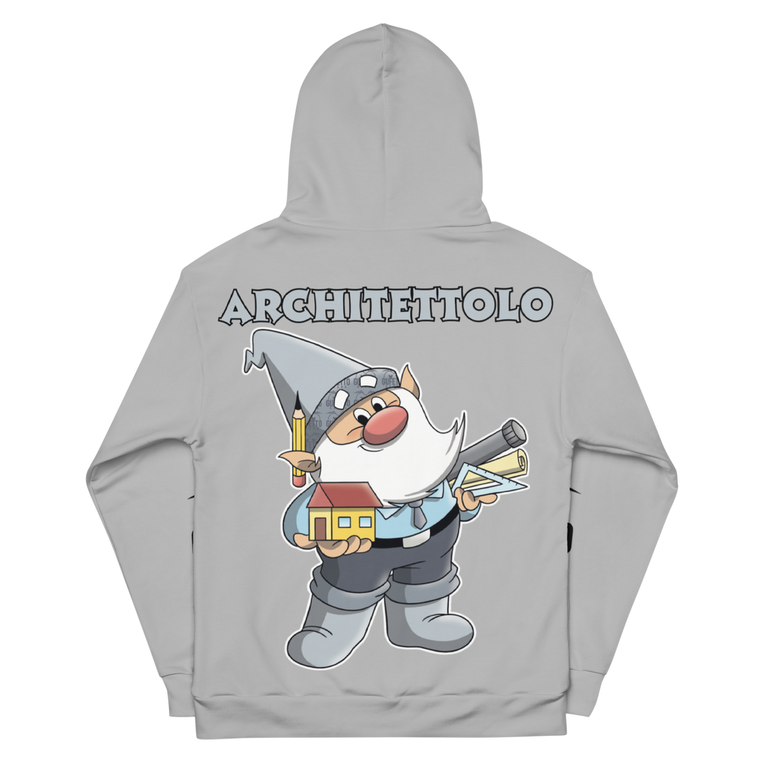 Felpa con cappuccio ARCHITETTOLO - Gufetto Brand 