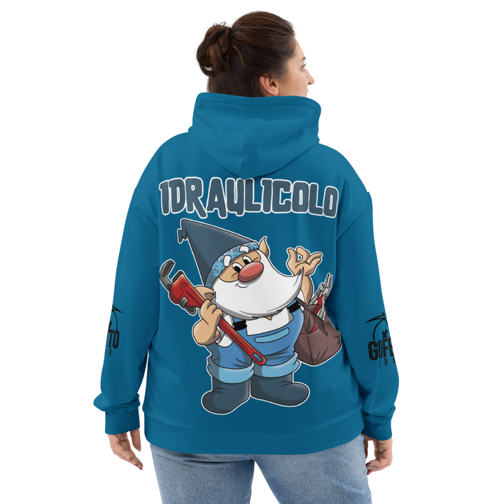 Felpa con cappuccio IDRAULICOLO - Gufetto Brand 