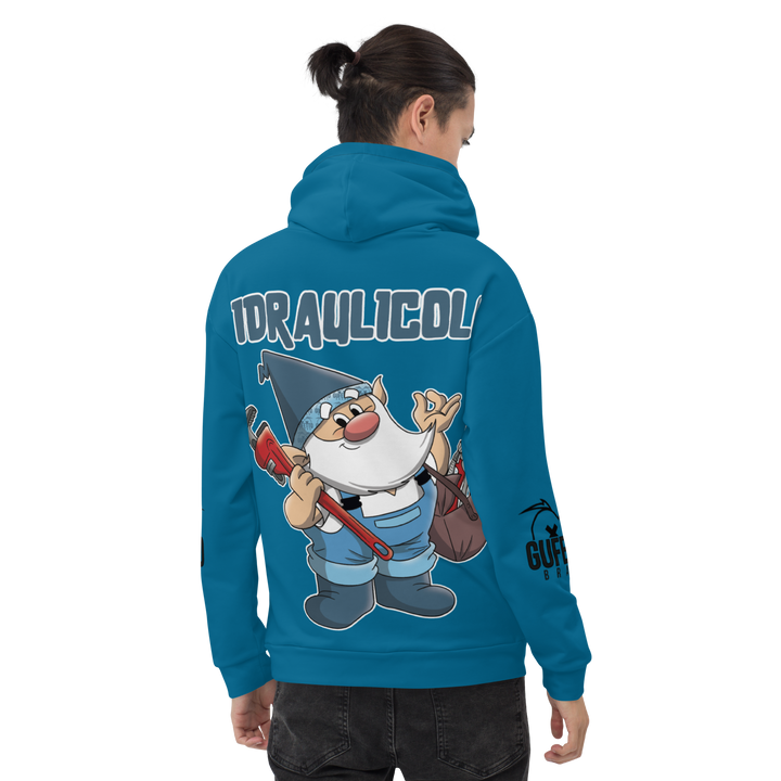 Felpa con cappuccio IDRAULICOLO - Gufetto Brand 